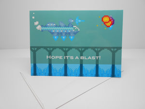 Pixel Art - Greeting Card